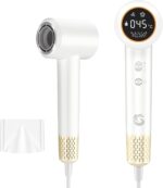 KARFUN Phon Capelli Professionale, 1500W Asciugacapelli Ionico Professionale, 400 Milioni di Ioni Negativi, 110000 RPM Asciugatura Rapida, Regolazione Intelligente Temperatura, Basso Rumore - Image 2