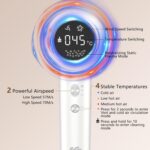 KARFUN Phon Capelli Professionale, 1500W Asciugacapelli Ionico Professionale, 400 Milioni di Ioni Negativi, 110000 RPM Asciugatura Rapida, Regolazione Intelligente Temperatura, Basso Rumore - Image 4