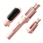 PINK Curling Iron For Straight And Curly Hair