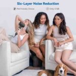 TQQ Hair Dryer, 200 Million Negative Ion Hair Dryer, 110,000 rpm, Brushless Motor, Quick Drying Hair Dryer, 57 dB Low Noise Hair Dryer for Home, Travel - Image 9