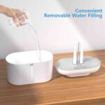 COO Humidifiers for Bedroom, 2L Tank for Large Room, 30 Hour Runtime, 28dB Quiet Cool Mist Humidifier for Home, Baby Nursery, Plants, Indoor, Office, Easy to Fill & Clean,Night Light and Auto Shut-off - Image 3