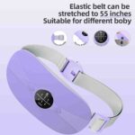 Heat Pad Period Pain Relief, Rechargeable Period Heat Pad, Portable Menstrual Heating Pad, Cordless Electric Heat Belt, 3 Heating and Vibration Massage Modes, Gifts for Women Girls Her - Image 2