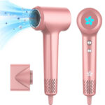 Hair Dryer, Ion Hair Dryer, 400 Million Plasma Hair Dryer, 110,000 rpm, Brushless Motor, Quick Drying Hair Dryer, 57 dB Low Noise Hair Dryer, Intelligent Thermostat Hair Dryer for Travel, Home