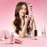 PINK Curling Iron For Straight And Curly Hair - Image 3