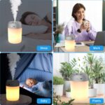 650ml Tank Portable Mini Humidifier - Image 4